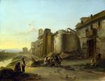 欧洲12-19世纪油画二_BOTH, Jan - A View on the Tiber